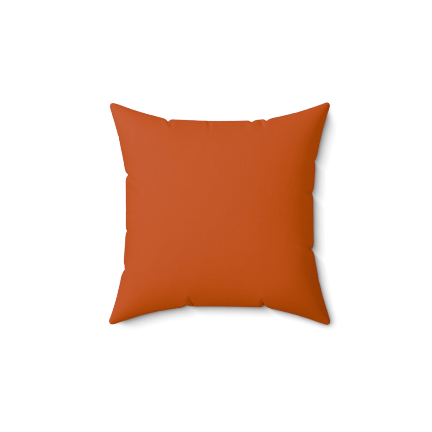 "I Am" Affirmation Pillow - (Fall Orange)