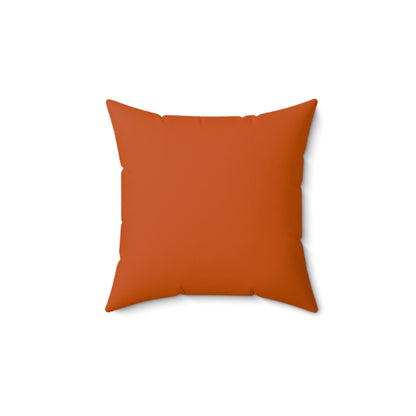 "I Am" Affirmation Pillow - (Fall Orange)