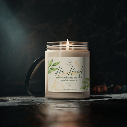 He Heals Candle, 9oz